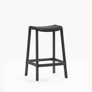 Pedrali Dome 268 stool H.29.9 inch Black - Buy now on ShopDecor - Discover the best products by PEDRALI design