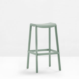 Pedrali Dome 268 stool H.29.9 inch Pedrali Green VE100E - Buy now on ShopDecor - Discover the best products by PEDRALI design