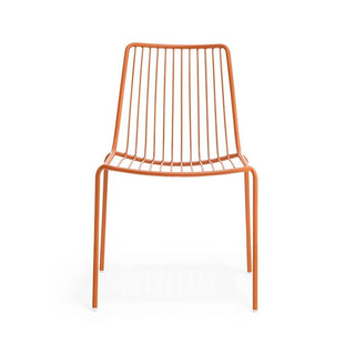 Pedrali Nolita 3651 garden chair with high backrest Pedrali Orange AR500E - Buy now on ShopDecor - Discover the best products by PEDRALI design