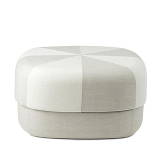 Normann Copenhagen Circus Duo Large fabric pouf 29 2/3x29 2/3in. with h.13 2/3 in. - Buy now on ShopDecor - Discover the best products by NORMANN COPENHAGEN design