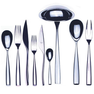 Mepra Arte 75-piece flatware set stainless steel - Buy now on ShopDecor - Discover the best products by MEPRA design