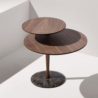 Nomon Momentos Mesa Vaivén side table Walnut - Buy now on ShopDecor - Discover the best products by NOMON design