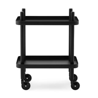Normann Copenhagen Block table 19 3/4x13 5/6 in. with painted ash legs Normann Copenhagen Block Black - Buy now on ShopDecor - Discover the best products by NORMANN COPENHAGEN design