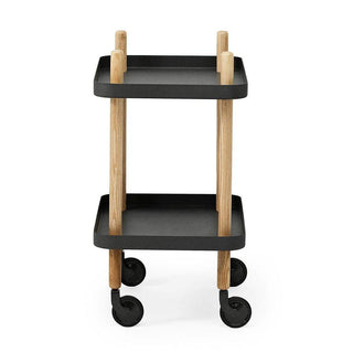 Normann Copenhagen Block table 19 3/4x13 5/6 in. with natural ash legs - Buy now on ShopDecor - Discover the best products by NORMANN COPENHAGEN design