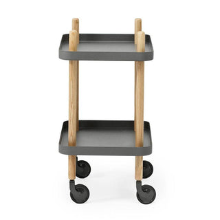 Normann Copenhagen Block table 19 3/4x13 5/6 in. with natural ash legs - Buy now on ShopDecor - Discover the best products by NORMANN COPENHAGEN design