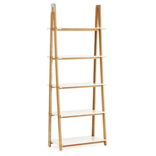 Normann Copenhagen One Step Up bookcase high white h. 78 3/4 in. - Buy now on ShopDecor - Discover the best products by NORMANN COPENHAGEN design