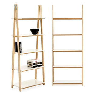 Normann Copenhagen One Step Up bookcase high white h. 78 3/4 in. - Buy now on ShopDecor - Discover the best products by NORMANN COPENHAGEN design