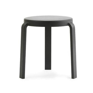 Normann Copenhagen Tap polypropylene stool with black oak legs h. 17 in. - Buy now on ShopDecor - Discover the best products by NORMANN COPENHAGEN design