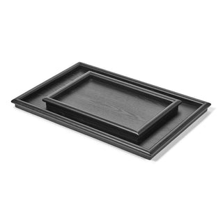 Serax Dédé tray S black 17.72x11.82 inch - Buy now on ShopDecor - Discover the best products by SERAX design
