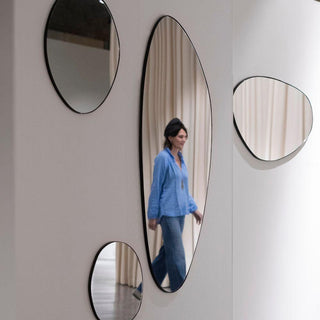 Serax Mirror S black 18 1/2x17 3/4 inch - Buy now on ShopDecor - Discover the best products by SERAX design