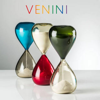 Venini Clessidra 420.06 hourglass straw yellow-red h. 9 27/32 in. - Buy now on ShopDecor - Discover the best products by VENINI design