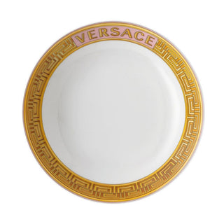 Versace meets Rosenthal Medusa Amplified deep plate diam. 8.67 inch Versace Pink Coin - Buy now on ShopDecor - Discover the best products by VERSACE HOME design