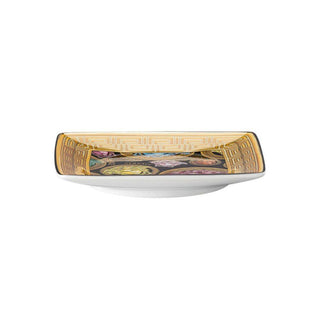 Versace meets Rosenthal Medusa Amplified Multicolour bowl square flat 4.73x4.73 inch - Buy now on ShopDecor - Discover the best products by VERSACE HOME design