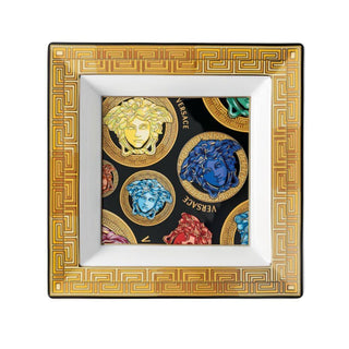 Versace meets Rosenthal Medusa Amplified Multicolour dish 8.67x8.67 inch - Buy now on ShopDecor - Discover the best products by VERSACE HOME design