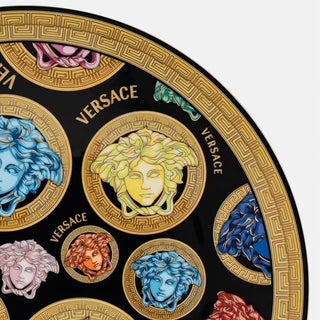 Versace meets Rosenthal Medusa Amplified Multicolour service plate diam. 13 inch - Buy now on ShopDecor - Discover the best products by VERSACE HOME design