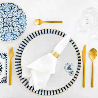 Vista Alegre Transatlântica dinner plate diam. 10.83 inch - Buy now on ShopDecor - Discover the best products by VISTA ALEGRE design